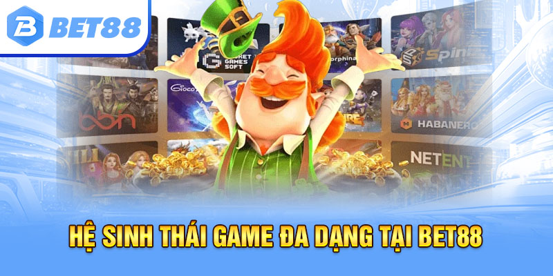 Hệ sinh thái game đa dạng tại BET88