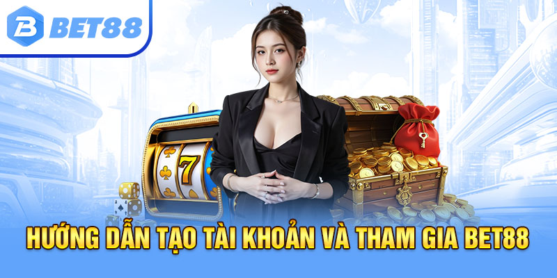 Hướng dẫn tạo tài khoản và tham gia BET88