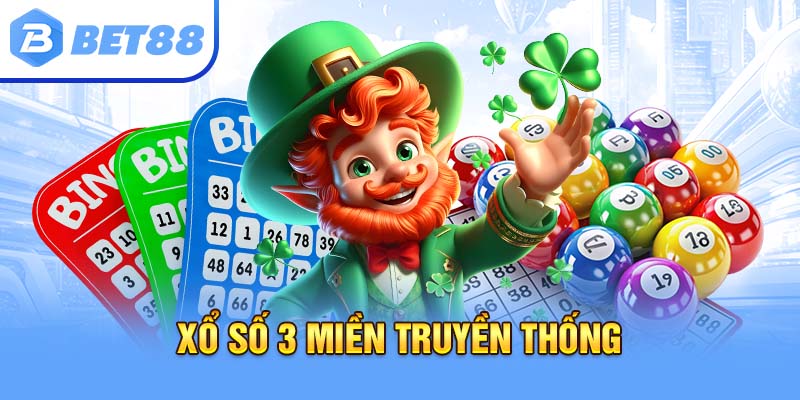 Xổ số 3 miền truyền thống